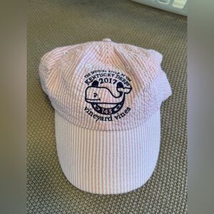 Vineyard Vines Kentucky Derby Seersucker Ball Cap